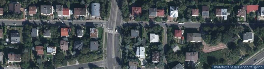Zdjęcie satelitarne Powstania Styczniowego ul.