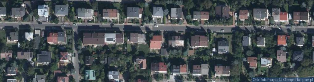 Zdjęcie satelitarne Powstania Styczniowego ul.