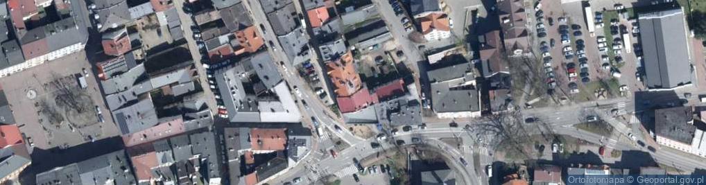 Zdjęcie satelitarne Poprzeczna ul.
