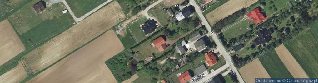 Zdjęcie satelitarne Pod Lasem ul.