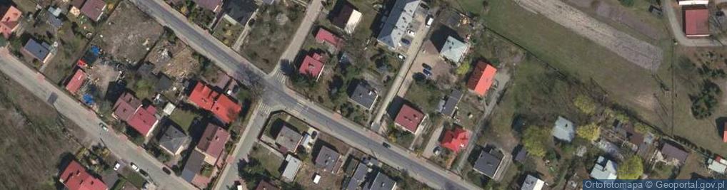Zdjęcie satelitarne Pomnikowa ul.