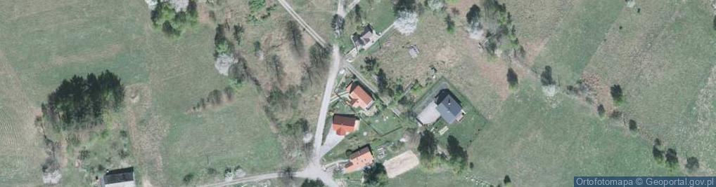 Zdjęcie satelitarne Pod Lasy ul.