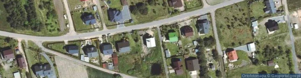Zdjęcie satelitarne Polnych Kwiatów ul.