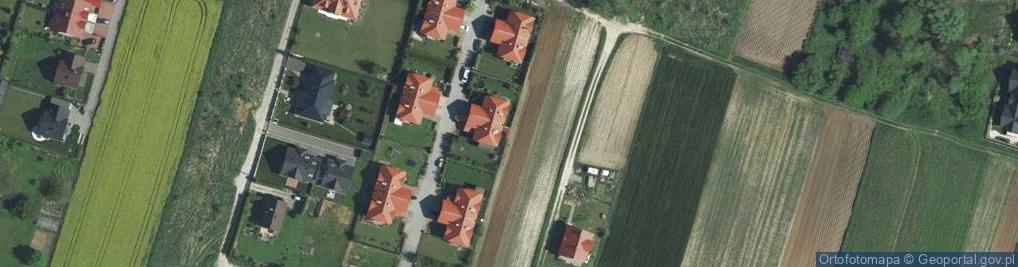 Zdjęcie satelitarne Polne Zacisze ul.