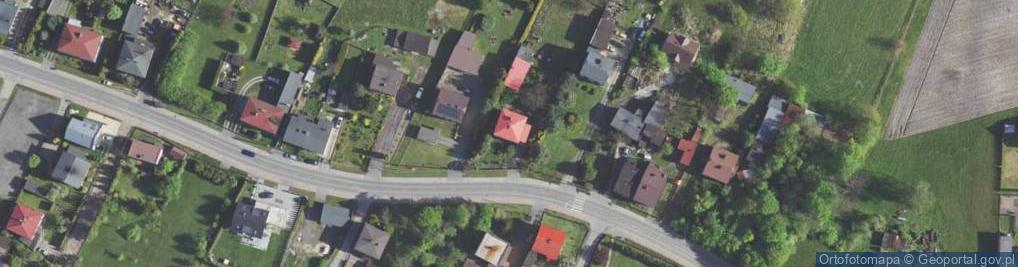 Zdjęcie satelitarne Polskiego Czerwonego Krzyża ul.