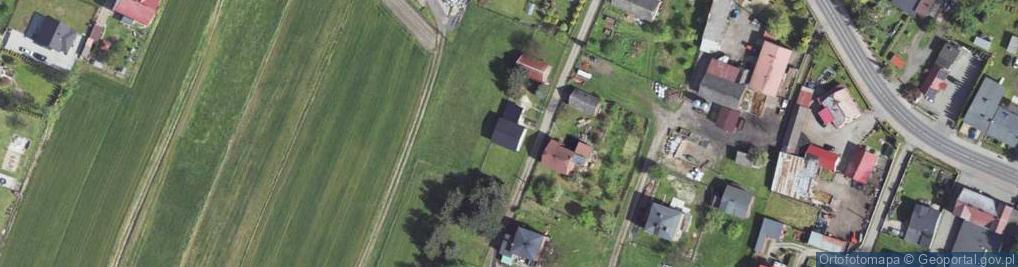 Zdjęcie satelitarne Polskiego Czerwonego Krzyża ul.