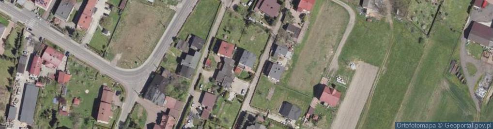 Zdjęcie satelitarne Polskiego Czerwonego Krzyża ul.