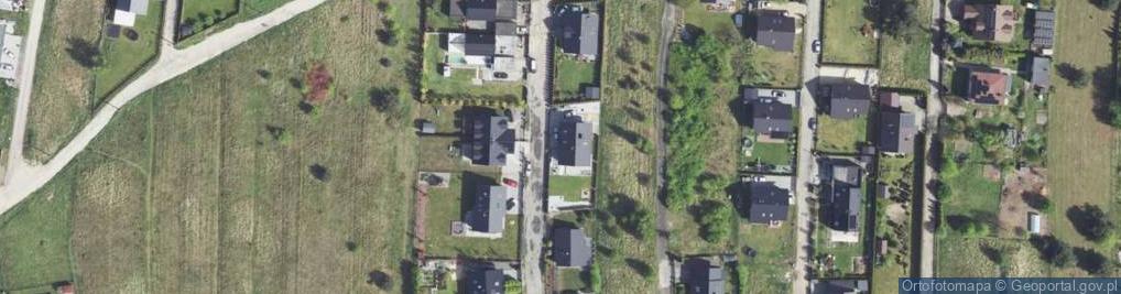 Zdjęcie satelitarne Polskiego Czerwonego Krzyża ul.