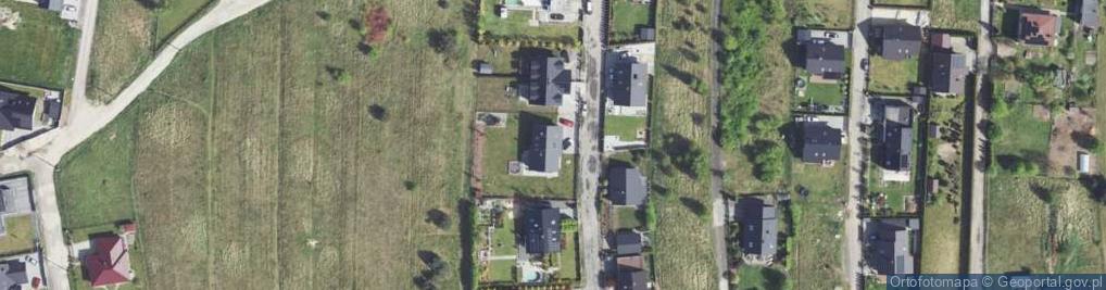 Zdjęcie satelitarne Polskiego Czerwonego Krzyża ul.