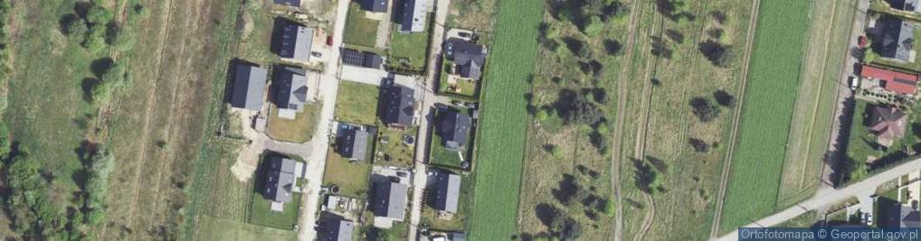 Zdjęcie satelitarne Polskiego Czerwonego Krzyża ul.