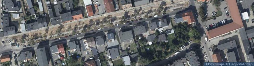 Zdjęcie satelitarne Powstańców Wielkopolskich ul.