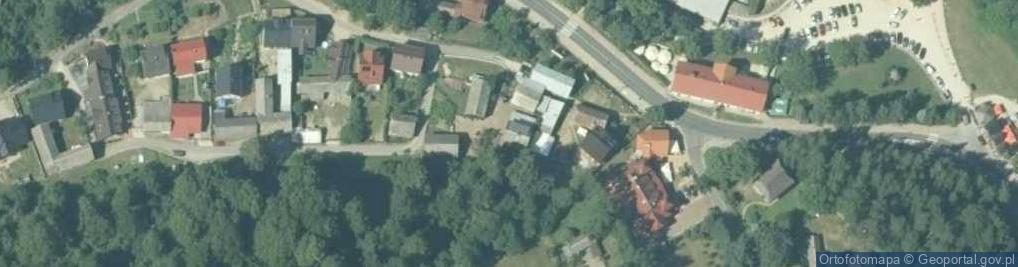Zdjęcie satelitarne Pod Skałką ul.