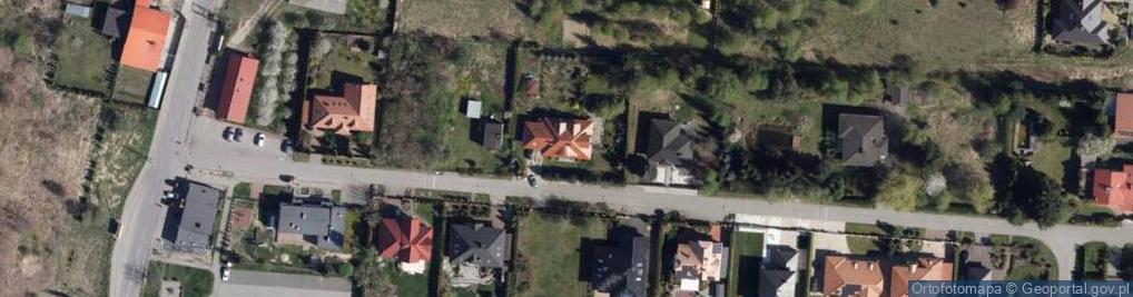 Zdjęcie satelitarne Pod Wierzbami ul.