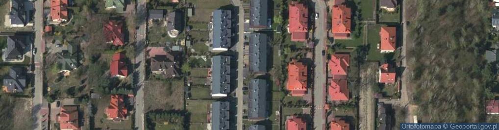Zdjęcie satelitarne Polnych Maków ul.