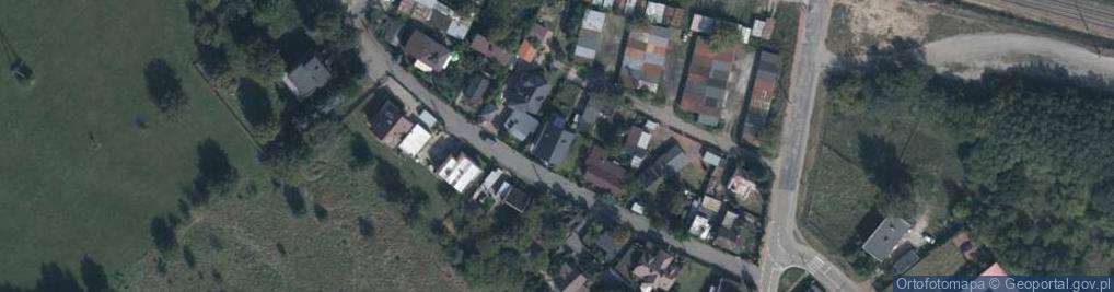 Zdjęcie satelitarne Polskiego Czerwonego Krzyża ul.