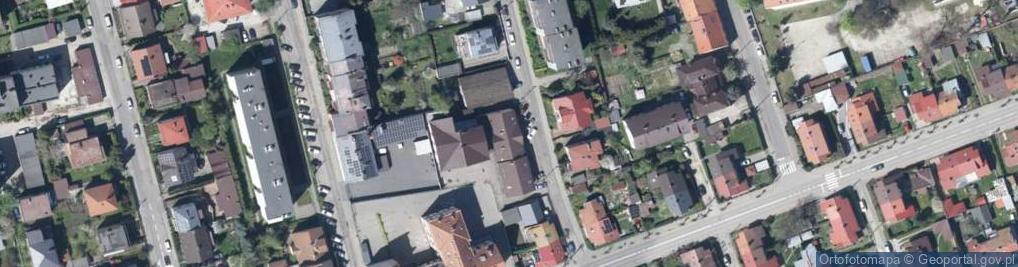 Zdjęcie satelitarne Podhalańska ul.