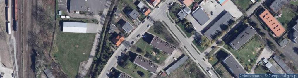 Zdjęcie satelitarne Podolska ul.