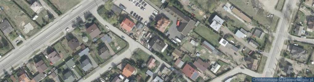Zdjęcie satelitarne Poprzeczna ul.