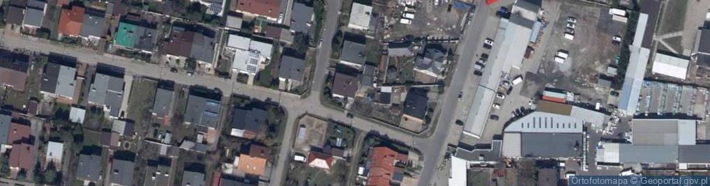Zdjęcie satelitarne Powstania Listopadowego ul.