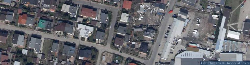 Zdjęcie satelitarne Powstania Listopadowego ul.