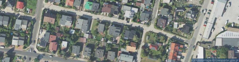 Zdjęcie satelitarne Powstania Styczniowego ul.