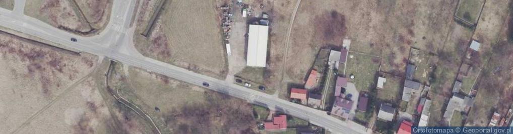 Zdjęcie satelitarne Podstawie ul.