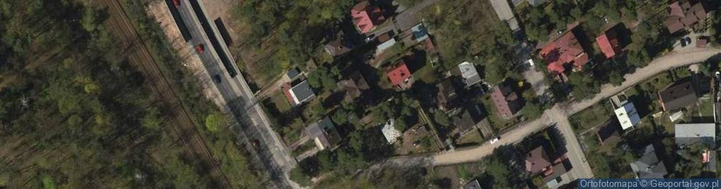 Zdjęcie satelitarne Poetycka ul.