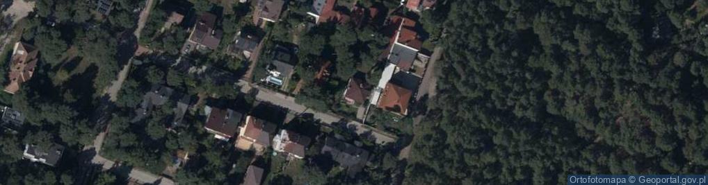 Zdjęcie satelitarne Poselska ul.