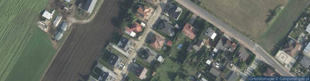 Zdjęcie satelitarne Poprzeczna ul.