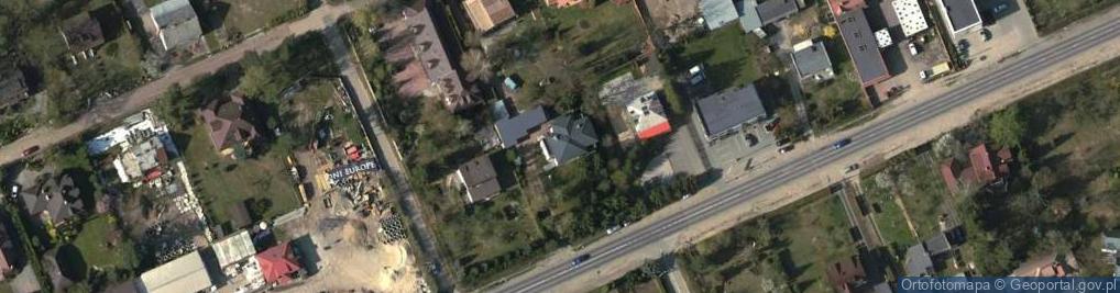Zdjęcie satelitarne Pod Bateriami ul.