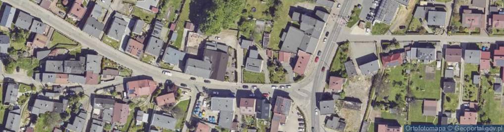 Zdjęcie satelitarne Powstańców Śląskich ul.