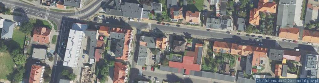 Zdjęcie satelitarne Poznańska ul.