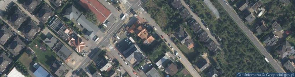 Zdjęcie satelitarne Podgórna ul.