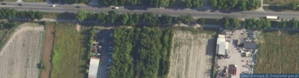 Zdjęcie satelitarne Poznańska ul.