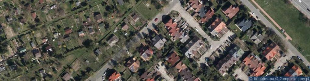 Zdjęcie satelitarne Polskiego Czerwonego Krzyża ul.