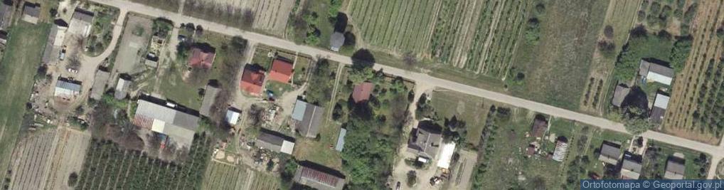 Zdjęcie satelitarne Pocześle ul.