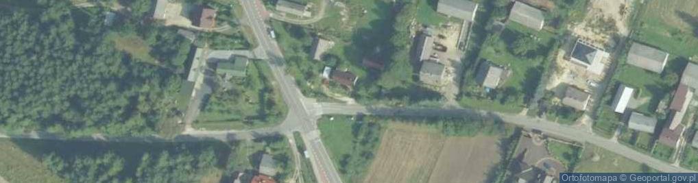 Zdjęcie satelitarne Podchybie ul.