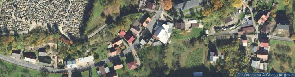 Zdjęcie satelitarne Podegrodzie ul.