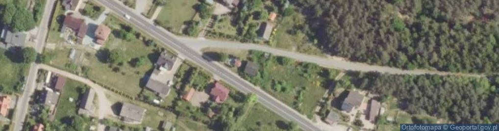 Zdjęcie satelitarne Podłęże Szlacheckie ul.