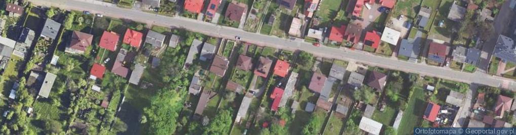Zdjęcie satelitarne Podlipie ul.