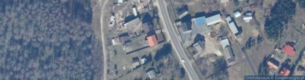 Zdjęcie satelitarne Podoblin ul.