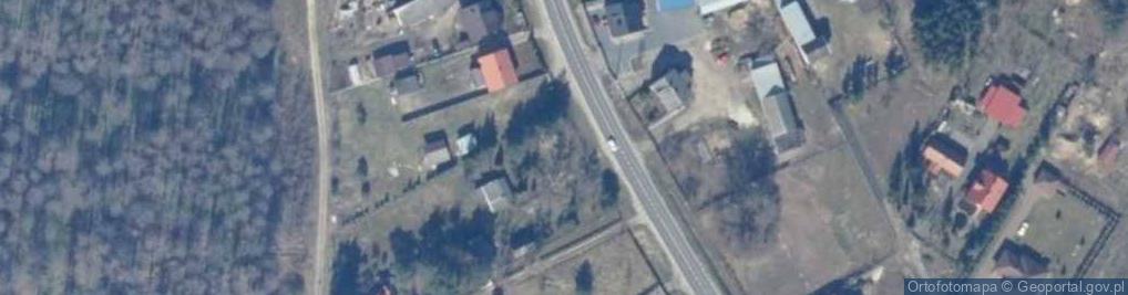 Zdjęcie satelitarne Podoblin ul.