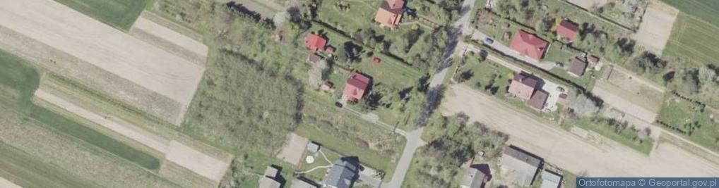 Zdjęcie satelitarne Podzamcze Kolonia ul.