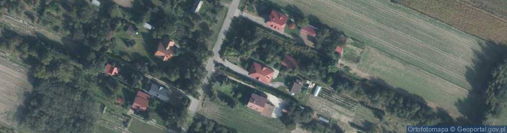 Zdjęcie satelitarne Podzamcze Kolonia ul.