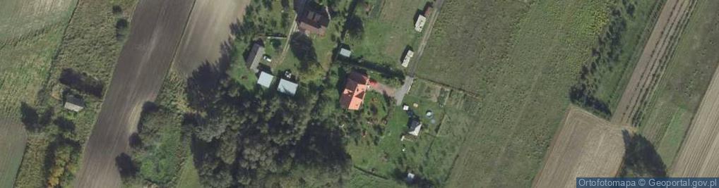Zdjęcie satelitarne Podzamcze Kolonia ul.