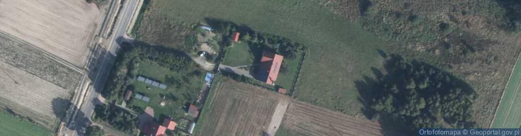 Zdjęcie satelitarne Podzamcze Kolonia ul.