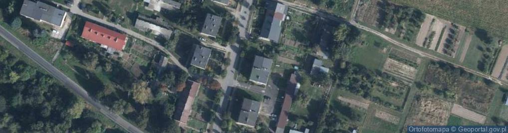 Zdjęcie satelitarne Podzamcze ul.