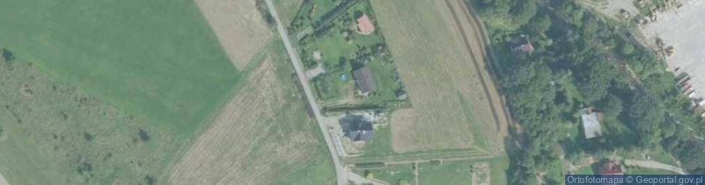 Zdjęcie satelitarne Pogorzany ul.