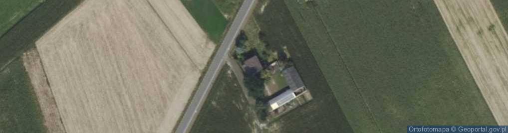 Zdjęcie satelitarne Poklęków ul.