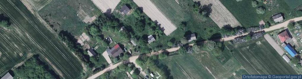 Zdjęcie satelitarne Polinów ul.